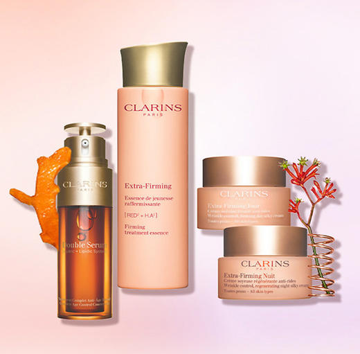 法国娇韵诗 双萃精华 三/四件套装礼盒 商品图2