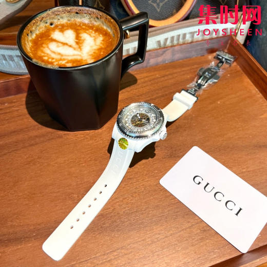 古驰新款 Gucci Dive 系列 中性机械腕表 新亮相，以潜水表为设计灵感，蜜蜂、星星 商品图3