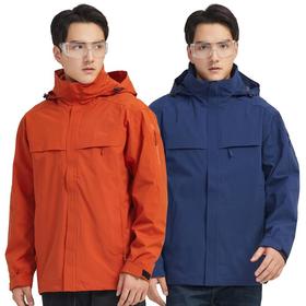 户外秋冬男女冲锋衣两件套登山服可拆卸三合一滑雪服外套