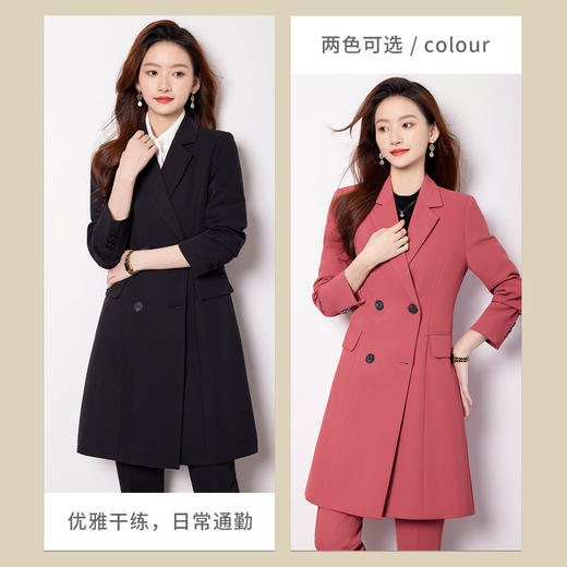 【简约大方】罗蒙女士西服宽松西装女面试职业通勤正装西服外套 商品图1