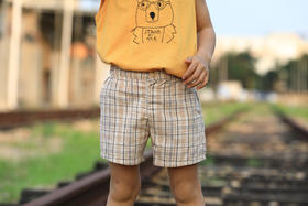 KZZBX029 中格短裤 80-120