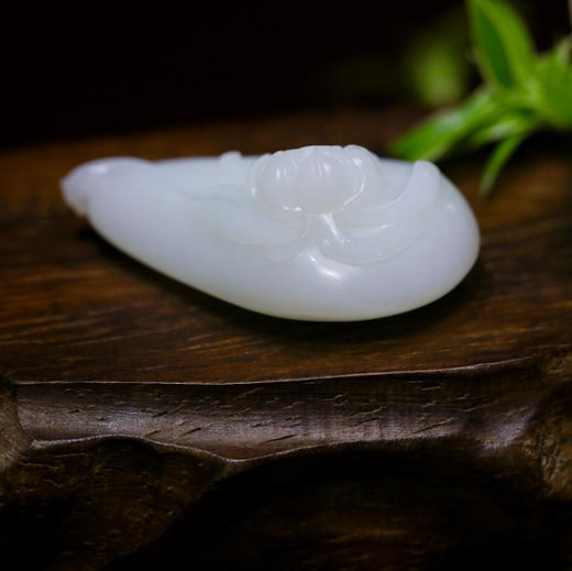 和田玉（羊脂白玉）挂件--不染26.19g 商品图5