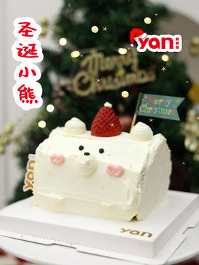 圣诞小熊（异形12cm*11cm*7cm）