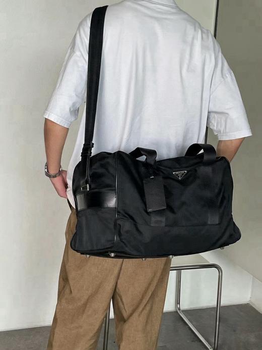 金属三角标 再生尼龙旅行袋/健身包 男女通用 Z-11201 商品图2
