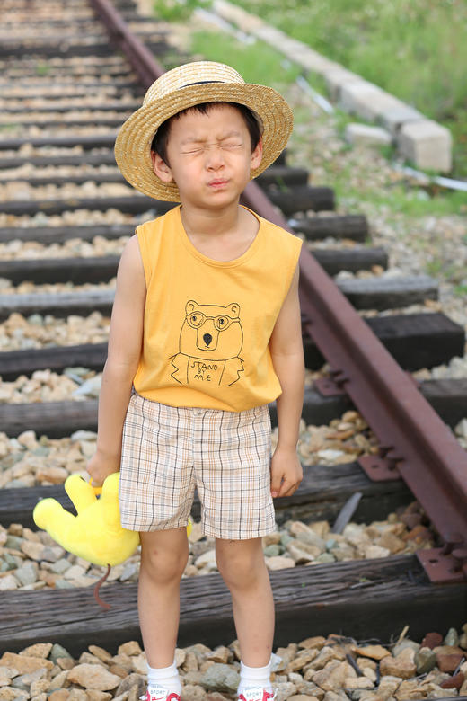 SYZBX046 小熊背心 80-120 商品图5