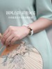 春夏新款！新中式国风美学穿搭配饰分享！天ran和田玉手串项链 细腻润白 花痴配色挑选玉石du家定制款，吉祥如意美好寓意，一物一证，品质信赖！与介面新中式搭配 尽显东方女性优雅浪漫 商品缩略图7