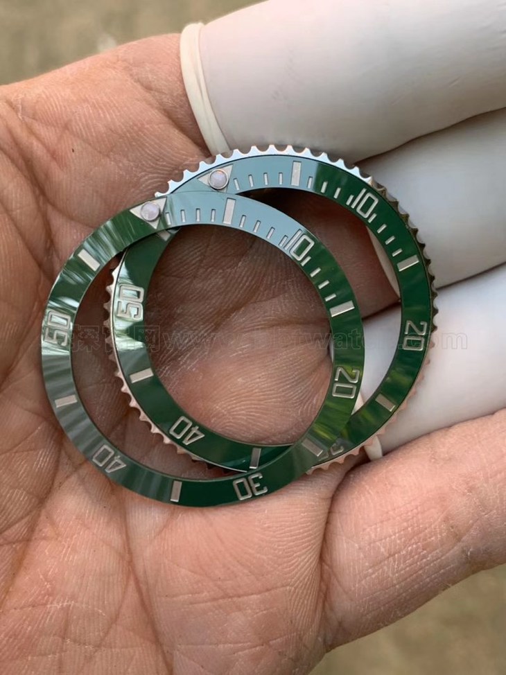 劳力士绿水鬼圈口掉色怎么处理——clean为你解答
