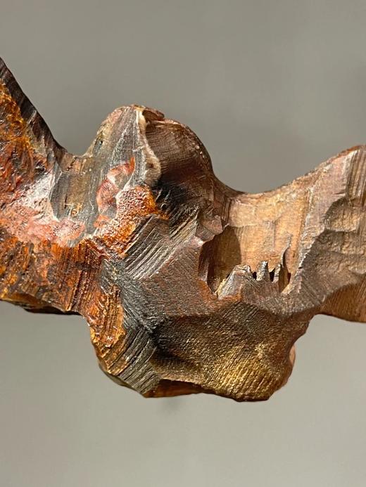 柏木雕翱翔老鹰把玩件，顺丰包邮 商品图6