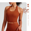 跃牌【轻匀系列】强支撑挂脖美背瑜伽健身露脐背心60056 商品缩略图7