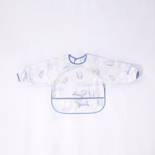 棉花树宝宝长袖防水罩衣 商品图1