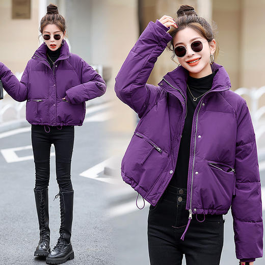 冬季新款，短款面包服休闲羽绒服HR-BX2329 商品图1