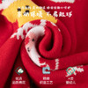 巴布雨新款圣诞毛衣婴儿A类针织婴儿连体衣秋冬款纯棉婴儿圣诞装 商品缩略图2