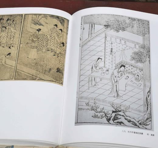 《中国美术全集  绘画编 明代绘画（上）》《中国美术全集 绘画编 版画》，布脊精装，大16开，杨仁凯、王伯敏等，人民美术出版社2006年一版一印，每本约300页，单册定价400，单册售价108元。品9 商品图13
