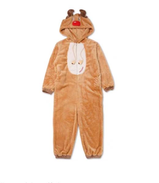 【富临店】tutuanna秋冬家居服睡衣女 公主风羊羔绒圣诞老人套装 商品图2