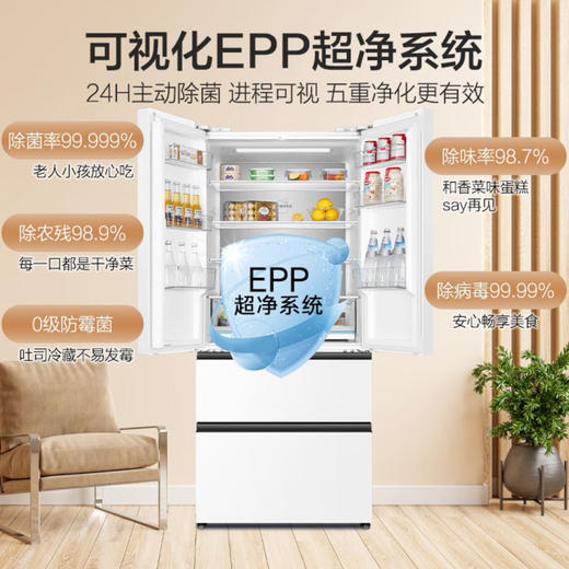 海尔（Haier）冰箱 BCD-510WGHFD59WVU1 商品图9