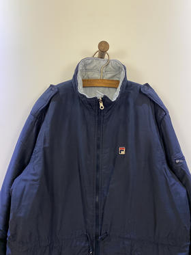80-90年代 Vintage FILA 斐乐 棉服 夹棉外套_CTJK(XL)