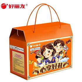 好丽友礼盒心享好礼巧克力派蛋黄派好友趣浪里个浪零食年货大礼包