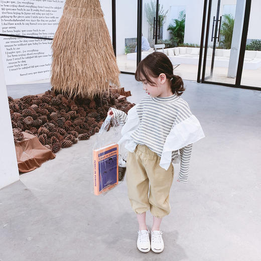 SYZQ1963日系荷叶边卫衣100-140 商品图1