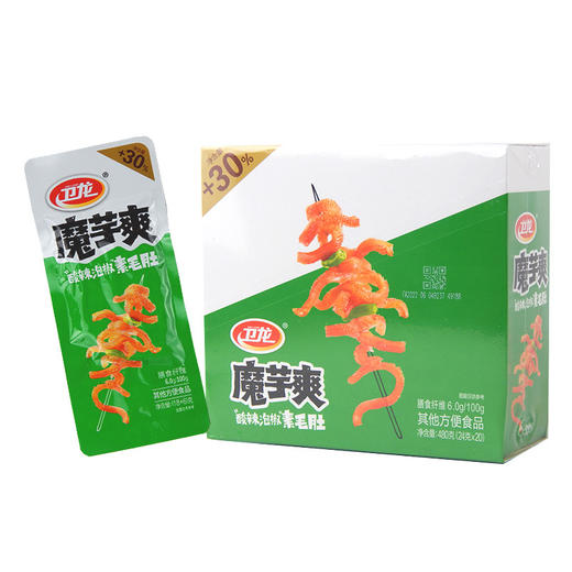 卫龙魔芋爽素毛肚辣条休闲麻辣零食 商品图1