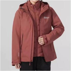 北3狼爪JackWOIfskin女士羽绒三合一