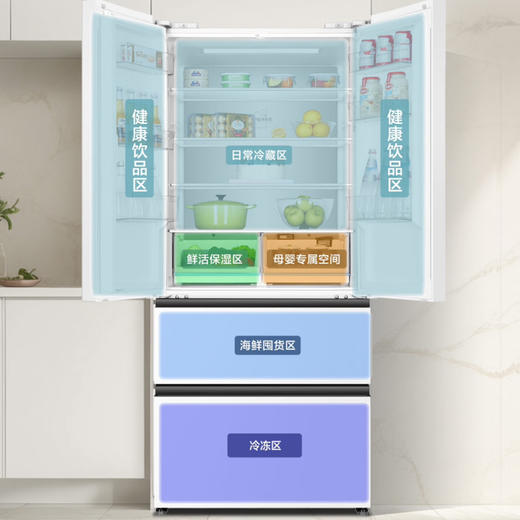 海尔（Haier）冰箱 BCD-510WGHFD59WVU1 商品图4
