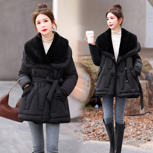 冬季新款，大毛领90白鸭绒羽绒服HR-ASLZ8699 商品图2