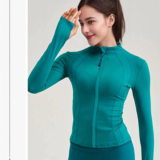 跃牌【轻匀系列】高强度支撑瑜伽健身外套80053 商品图3