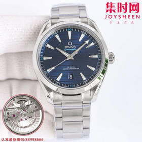 欧米茄 OMEGA 海马150米系列 蓝海马 男士机械腕表
机芯：搭载改Cal.8500