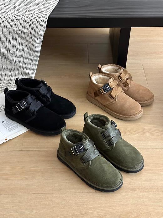 【男款特价】河南桑坡雪地靴 新款小贝卡扣绑带款39-44码 商品图0