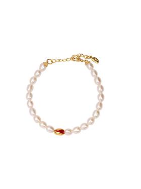 2楼Fellala翡拉拉原创设计醉胭脂系列小众高级感时尚简约大气手链潮 款号923266301 吊牌价1099 现价1019