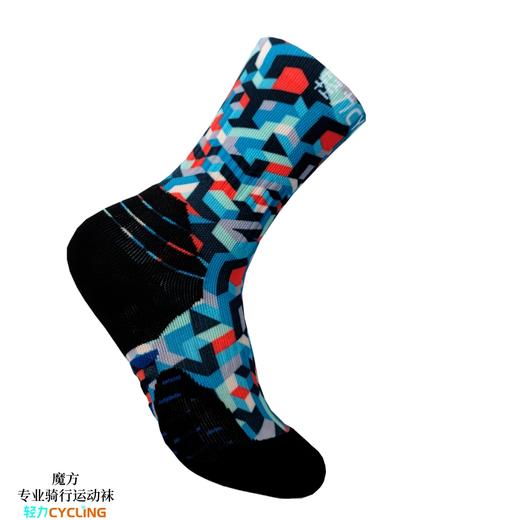 JINNMIX轻力魔方中筒专业功能骑行运动袜2款男女 商品图2