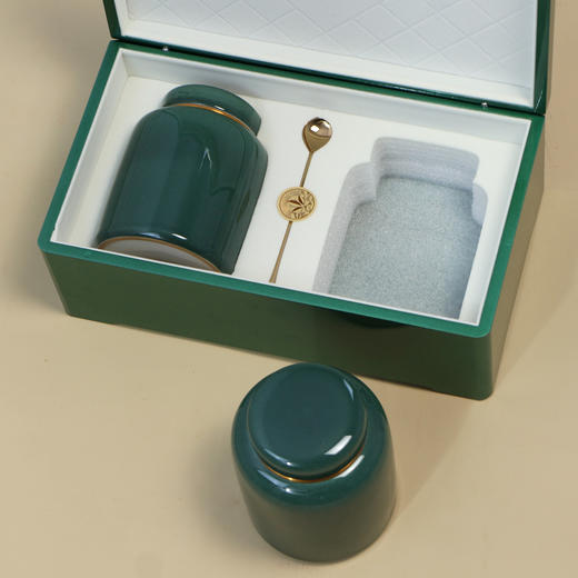 知味烤漆【中双瓷罐•绿】188元一套/一件8套 商品图6