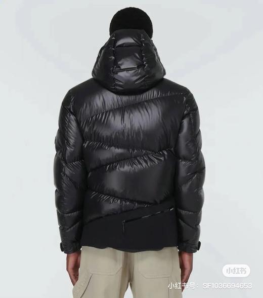 中性款黑标斜纹连帽羽绒服018 商品图4