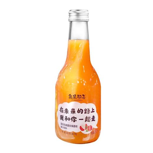 乳果那年乳酸菌玫瑰荔枝果汁饮料260ml 商品图0