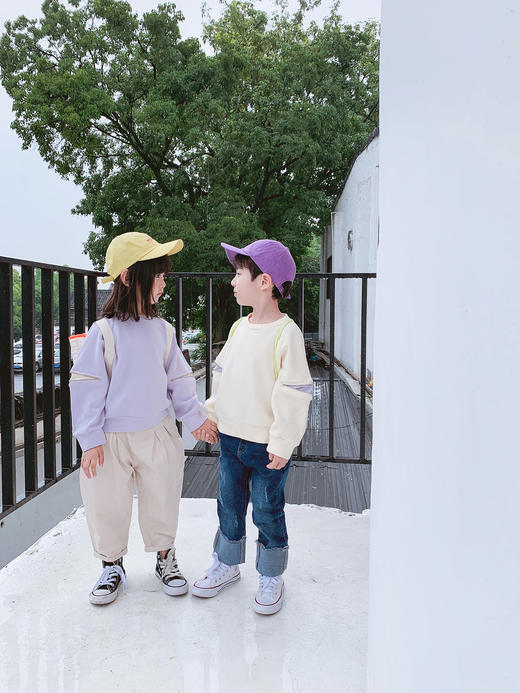 KZZQ19132 日系卷边长裤100-140 商品图2