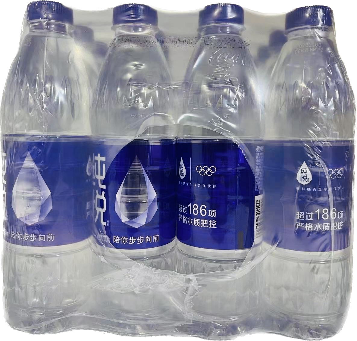 纯悦 包装 饮用水  550ml*24