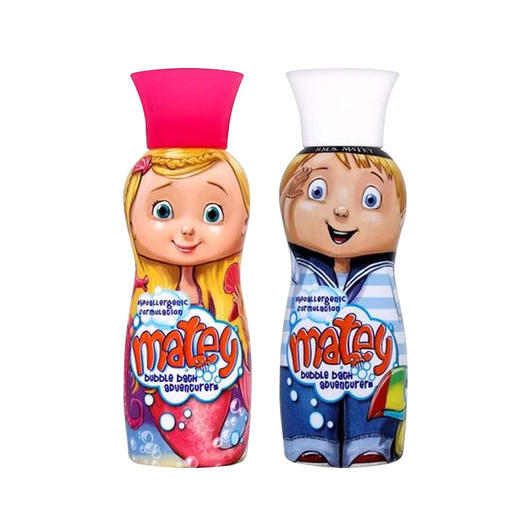 【保税仓】英国Matey儿童泡泡沐浴露500ml 草莓味 商品图1
