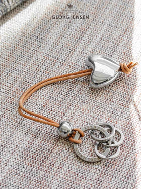 Georg Jensen乔治杰生北欧钥匙扣车载挂件装饰品创意摆件生日礼物