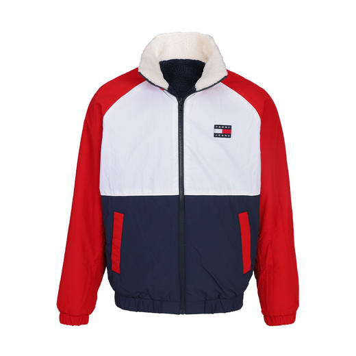 【超惠秒】Tommy Hilfiger 男士两面穿仿羊羔毛保暖夹克外套 11850 商品图4