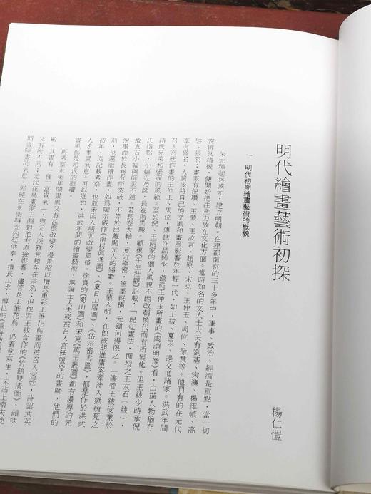 《中国美术全集  绘画编 明代绘画（上）》《中国美术全集 绘画编 版画》，布脊精装，大16开，杨仁凯、王伯敏等，人民美术出版社2006年一版一印，每本约300页，单册定价400，单册售价108元。品9 商品图2