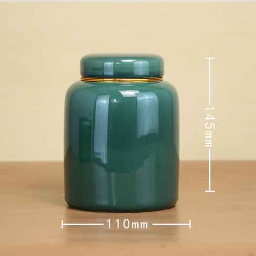 知味烤漆【中双瓷罐•绿】188元一套/一件8套 商品图3