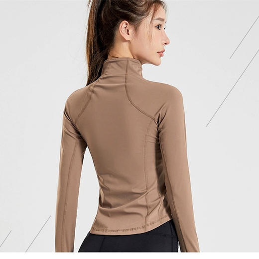 跃牌【轻匀系列】立领运动紧身外套 80029 商品图4