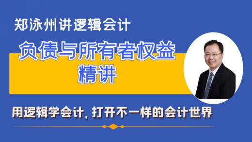 负债与所有者权益精讲 商品图0