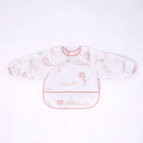 棉花树宝宝长袖防水罩衣