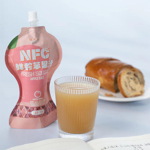 疆果萃NFC鲜榨苹果汁218ml*8袋 商品图0