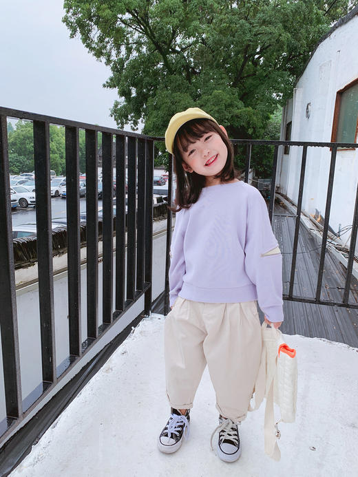 KZZQ19132 日系卷边长裤100-140 商品图4