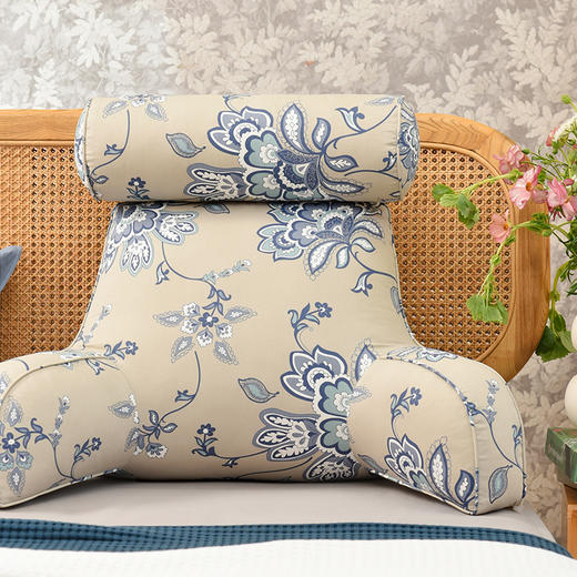 经典藤蔓系列颈枕护腰靠靠枕软包高级感腰靠可拆洗 商品图3