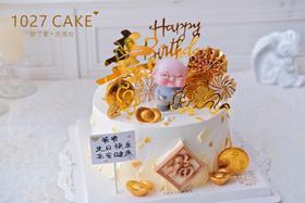 1027CAKE | 长辈祝寿蛋糕 福