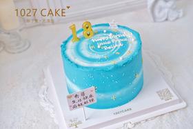1027CAKE |  星空主题 蓝灰色系 简约