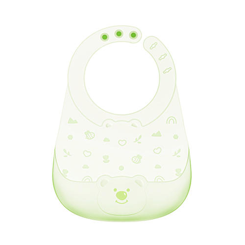 棉花树轻薄硅胶宝宝围兜 商品图0